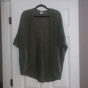 Medium Olive Green Cardigan
